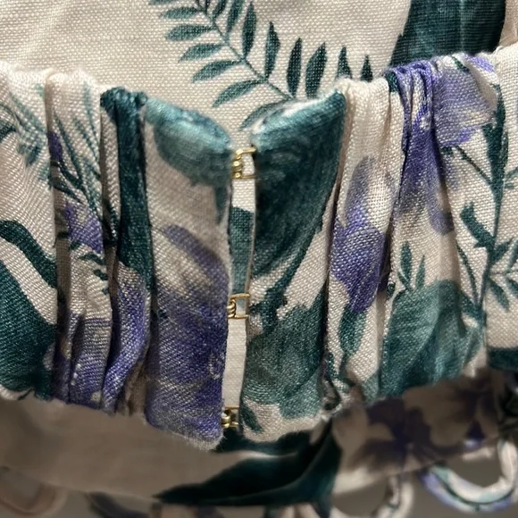 Zimmermann Exclusive Mytheresa – Cassia floral linen crop top - Picture 9 of 12